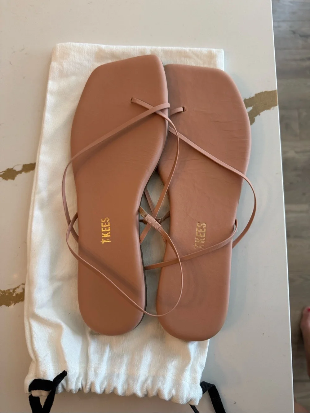 TKEES Square Toe Millie Sandals
